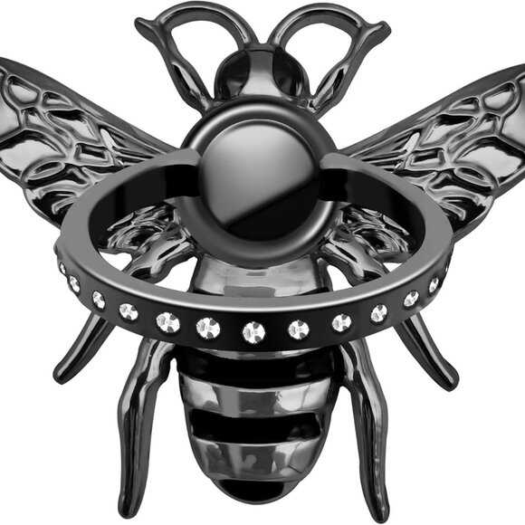 Accessories - Bee Cell Phone Ring Holder Gift for Girls Women, Crystal Finger Ring Kickstand C